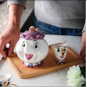 Beauty and the beast Tea Pot Set